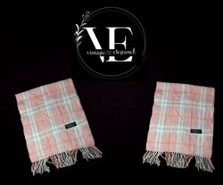 Burberry-Schals (Hellrosa & Hellblau) 7 Stk.