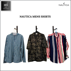 CAMISAS MASCULINAS NAUTICA - 25 PEÇAS (PACOTE 2)