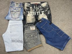Hip hop shorts and Jorts mix brands