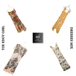 Y2K EDGY GIRL DRESSES MIX - 07 PCS