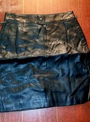 Ladies Skirts Sheep Leather