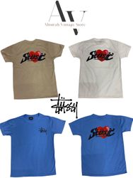 ストゥーシー x カクタススタイル ストゥーシー Tシャツ (リワークスタイル)