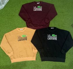 Rework style chemise lacoste sweatshirts