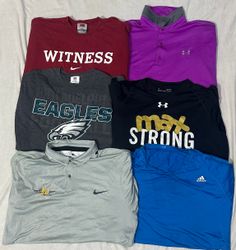 Sports branded T-shirt 31 pieces Nike,Adidas,under..