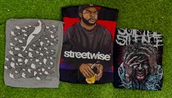 Camisetas Gráficas Misturadas