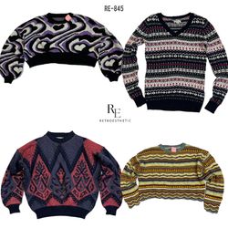Vintage Ethnic Sweaters (RE-845)