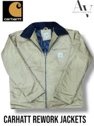 Carhartt Beige Rework Style Jackets