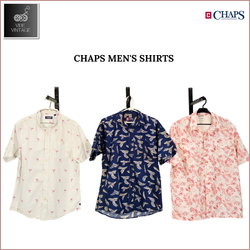 MIX BRANDED MENS SHIRTS (CHAPS - TOMMY HILFIGER - ..