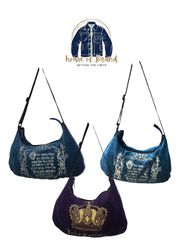 Upcycled Juicy couture Y2k bags 10 pieces (Made fr..