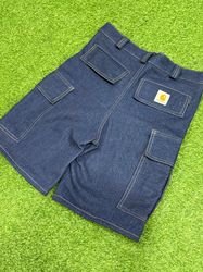 Carhartt Rework style jeans shorts