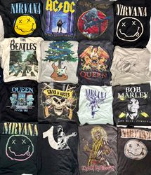 Band Tees 30 pieces