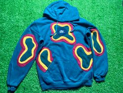 Rework Authentic Nike Patchwork Hoodie