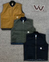Carhartt rework style mix Gilets-14425