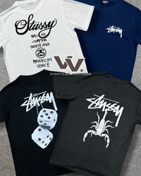 Stüssy Umgestaltete Stil-T-Shirts - 25-14425