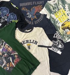 T-shirts graphiques mixtes 100 pièces