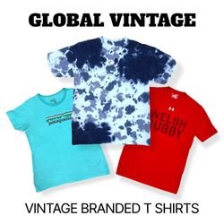 T-Shirt Vintage di Marca - 25 Pezzi (GV-370)