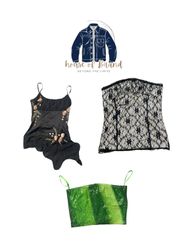 Y2k and Modern Touch style tank tops