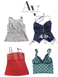 Y2k Style Camisole Top 10 pieces