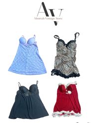 Lingerie babydoll 10 pièces