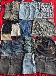 Denim mini skirts 20 pieces