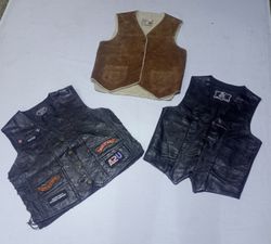 Vestes en cuir