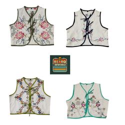 Ss25 Upcycled Front Tie Leinen Tops
