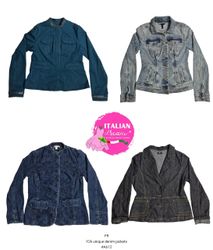 Chaquetas de mezclilla únicas Y2K #A612