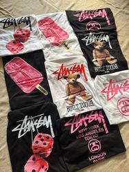 Stussy rework style Mix Design Tees