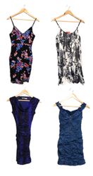 The y2k Aqua Girl Dresses S-1047