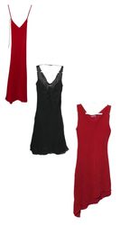 The Y2k Bold and Basic Vampire Goth Mix Dress S-10..
