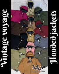 Chaquetas con capucha de estilo rework de Carhartt..