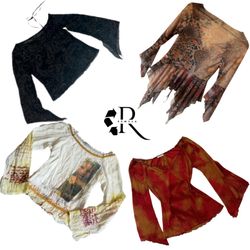 Y2k Mix Tops, 50 Pcs (REP-002)