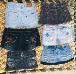 Authentic mini skirts
