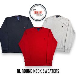 Pulls ronds/à col en V Ralph Lauren