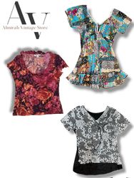 Y2k Half sleeves baby tees