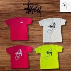 Stussyリワークスタイル スケートポッセ Tシャツ