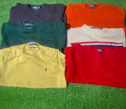 Suéteres autênticos Polo Ralph Lauren 100 peças