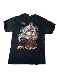 Music printed vintage t-shirt