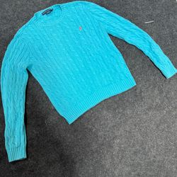 Ralph Lauren 1/4 zip and cable knit sweaters