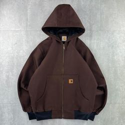 Carhartt Rework Style Dark Brown Jacket