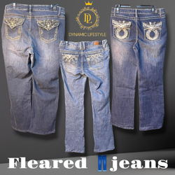 Ausgestellte Jeans 40 Stück