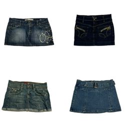 (REPR) Faldas Mini de Denim "25 piezas