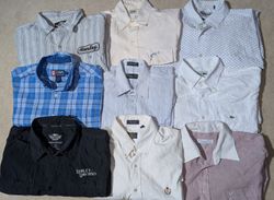Mix Branded Cotton Shirts 15 pcs