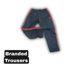 Branded track trouser