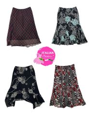 Faldas de poliéster de la era Y2K