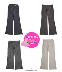 Pantalones de poli únicos Y2K