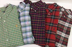 Camisas de Algodão Polo Ralph Lauren Masculinas