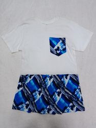 CV0065 Vestidos de T-shirt Femininos Reciclados - ..
