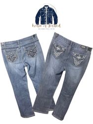 Y2K-Stil Schlagjeans 10 Stück