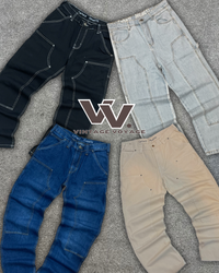 Carhartt rework style denim jeans MOQ 20pcs #19525